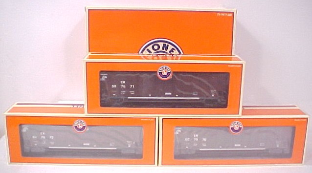 Lionel 6-17429 Conrail Bathtub Gondola 3 Pack MT/Box