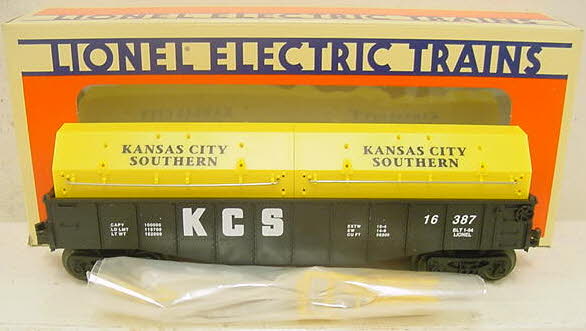 Lionel 6-16387 KCS Gondola w/Coil Covers LN/Box