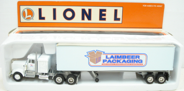 Lionel 6-12932 Laimbeer Packaging Tractor Trailer Truc LN/Box