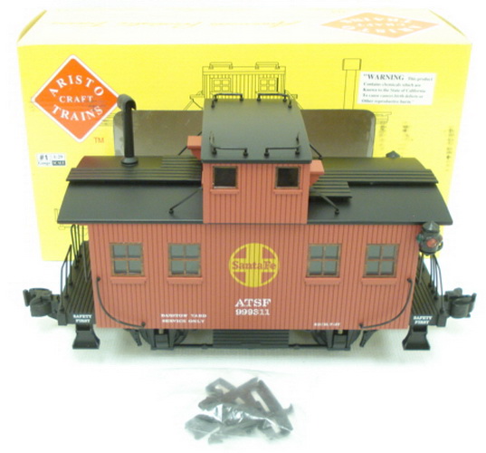 Aristo-Craft 21004C Santa Fe Bobber Caboose