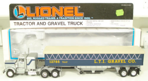 Lionel 6-12785 Lionel Gravel CO. Tractor Trailer Truck MT/Box