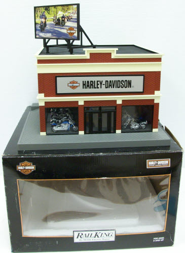 MTH 30-90111 Harley Davidson Motorcycle Shop