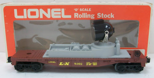 Lionel 6-9302 L&N Operating Searchlight Car EX/Box