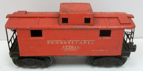 Lionel 477618 Pennsylvania Non-Illuminated Tin Caboose