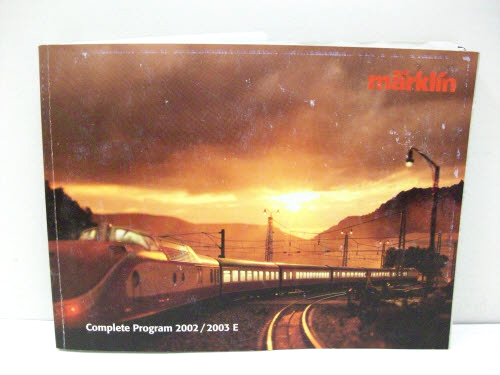 Marklin 2002/2003 Product Catalog EX