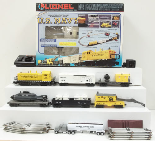 Lionel 6 11745 US Navy Diesel Freight Train Set Box