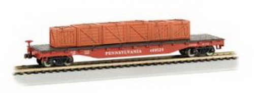 Bachmann 18957 PRR Flatcar w/Crates
