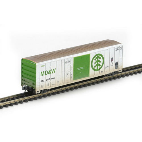 Athearn 11226 MD&W 50' Combo Door Box/Weathered #10006