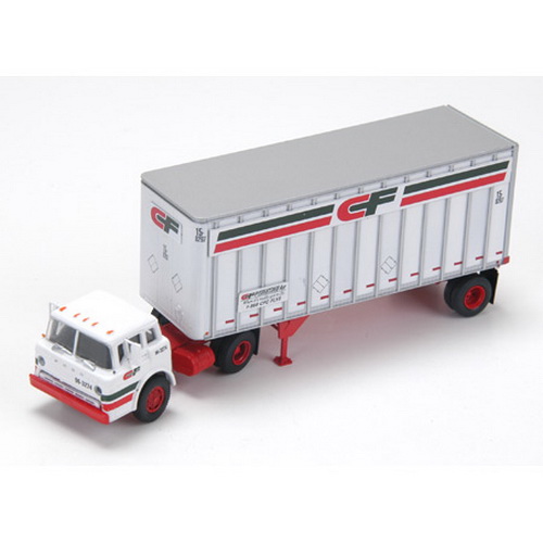 Athearn 91007 Ford C w/28' Exterior Post Trailer, CF